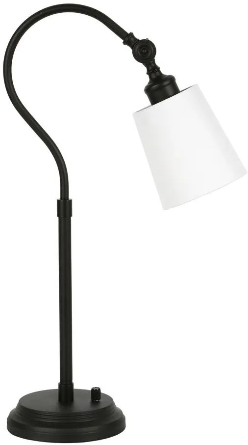Rosalinda Table Lamp in Blackened Bronze by Hudson & Canal