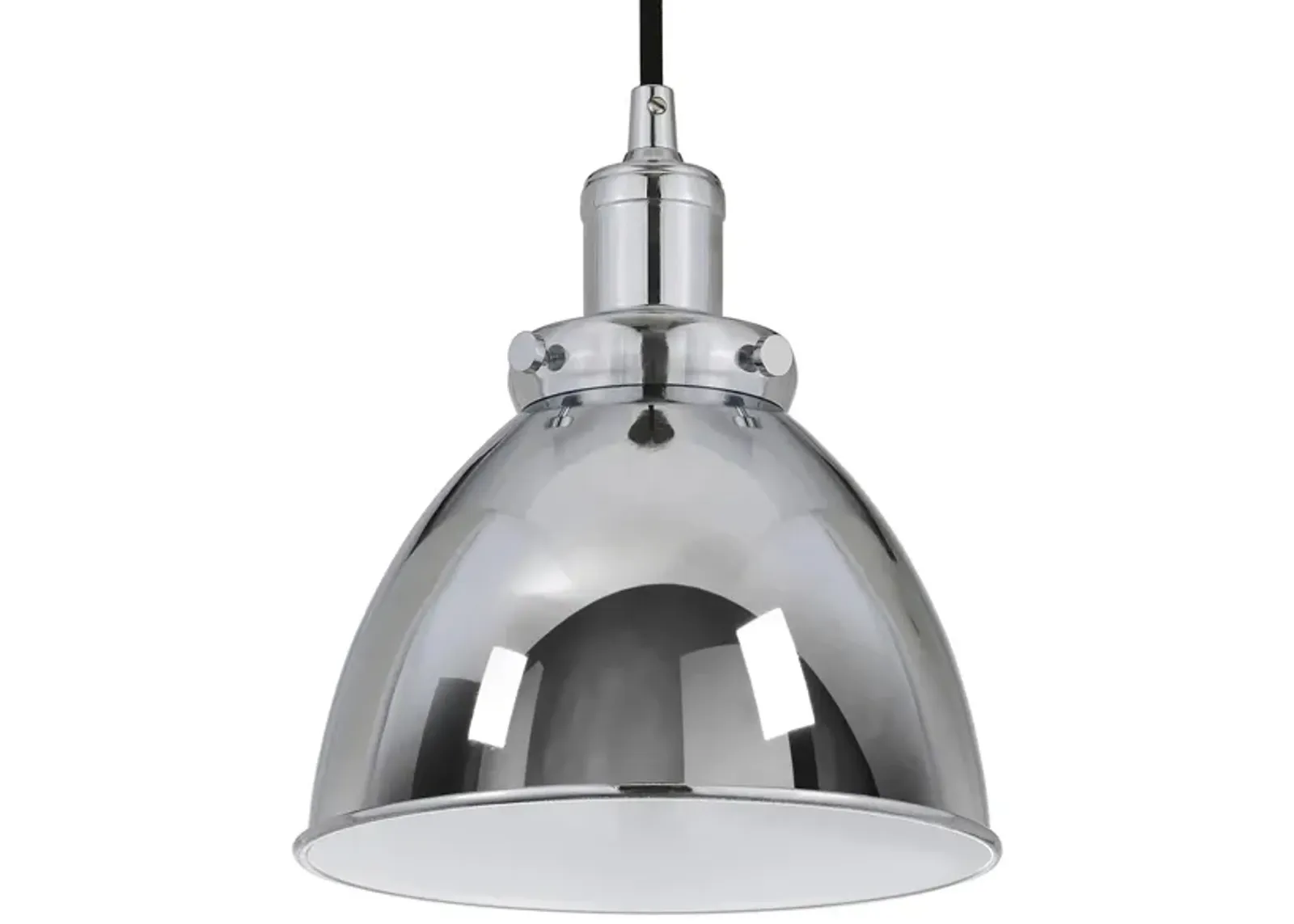 Pari Metal Pendant in Polished Nickel by Hudson & Canal