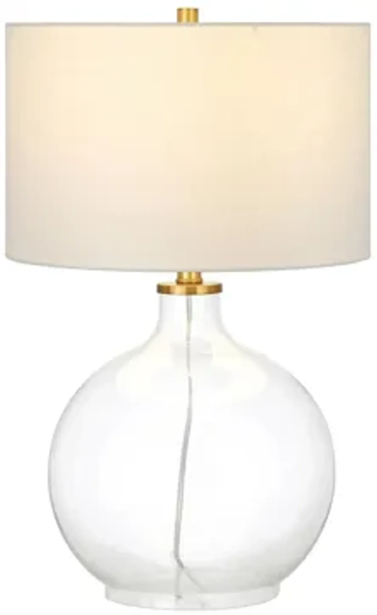 Lucinda Clear Glass Table Lamp