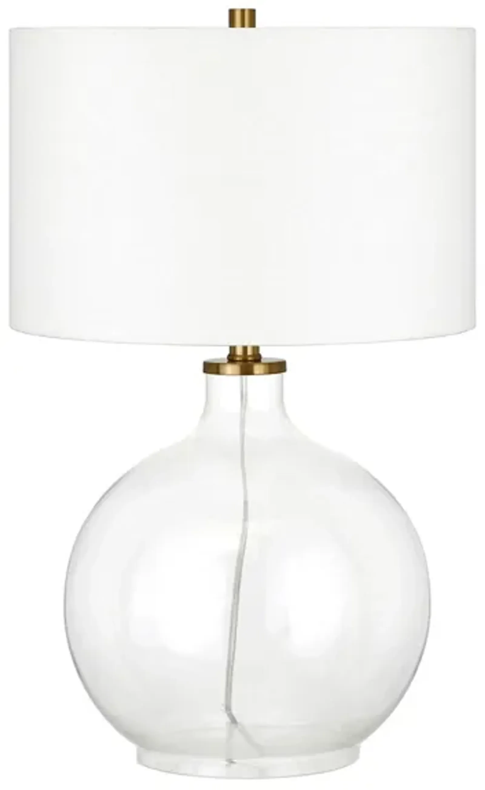 Lucinda Clear Glass Table Lamp