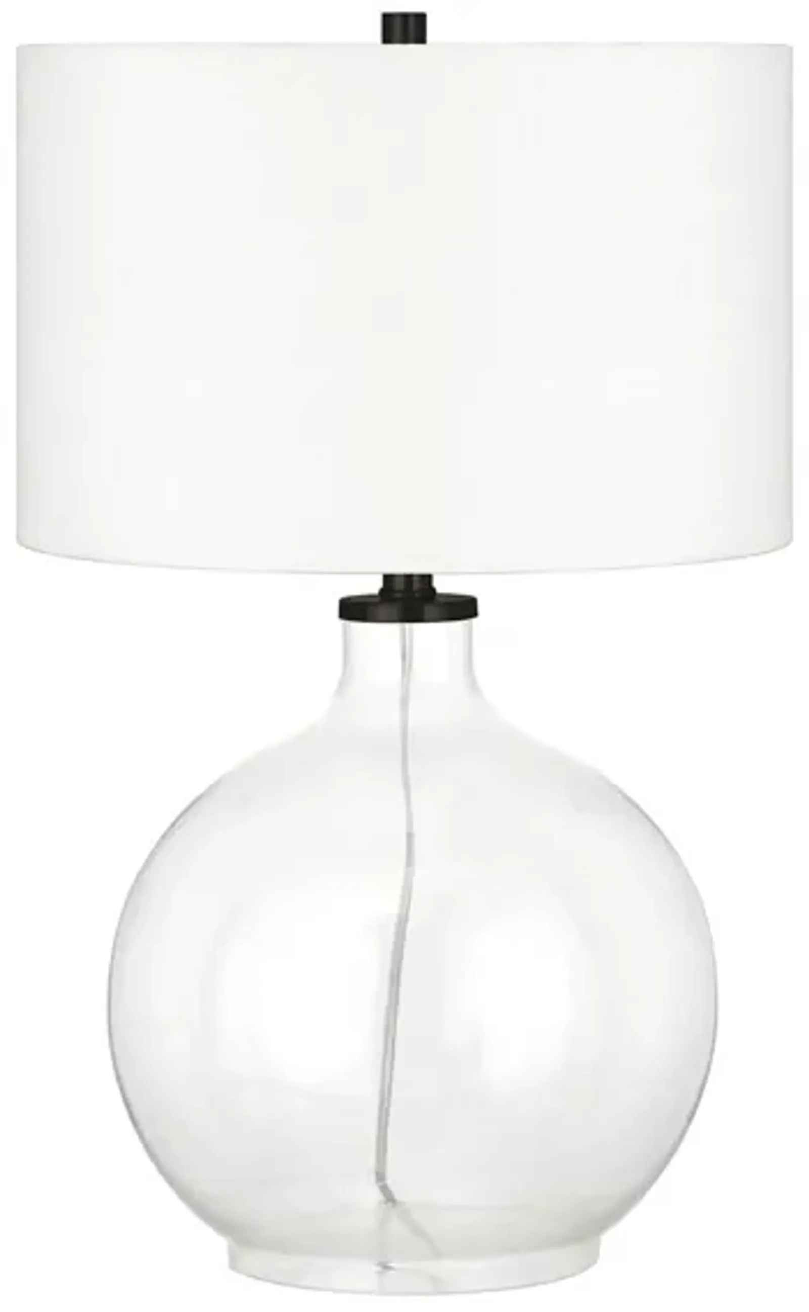 Lucinda Clear Glass Table Lamp