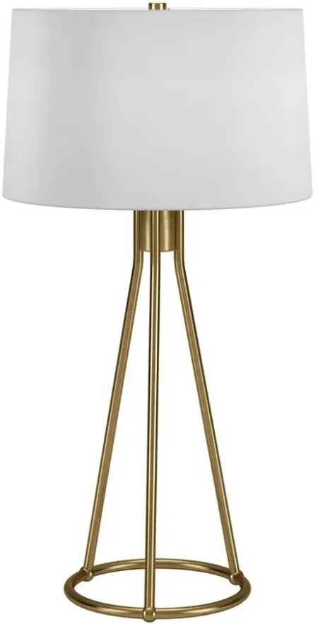 Imani Tapered Table Lamp in Brass by Hudson & Canal