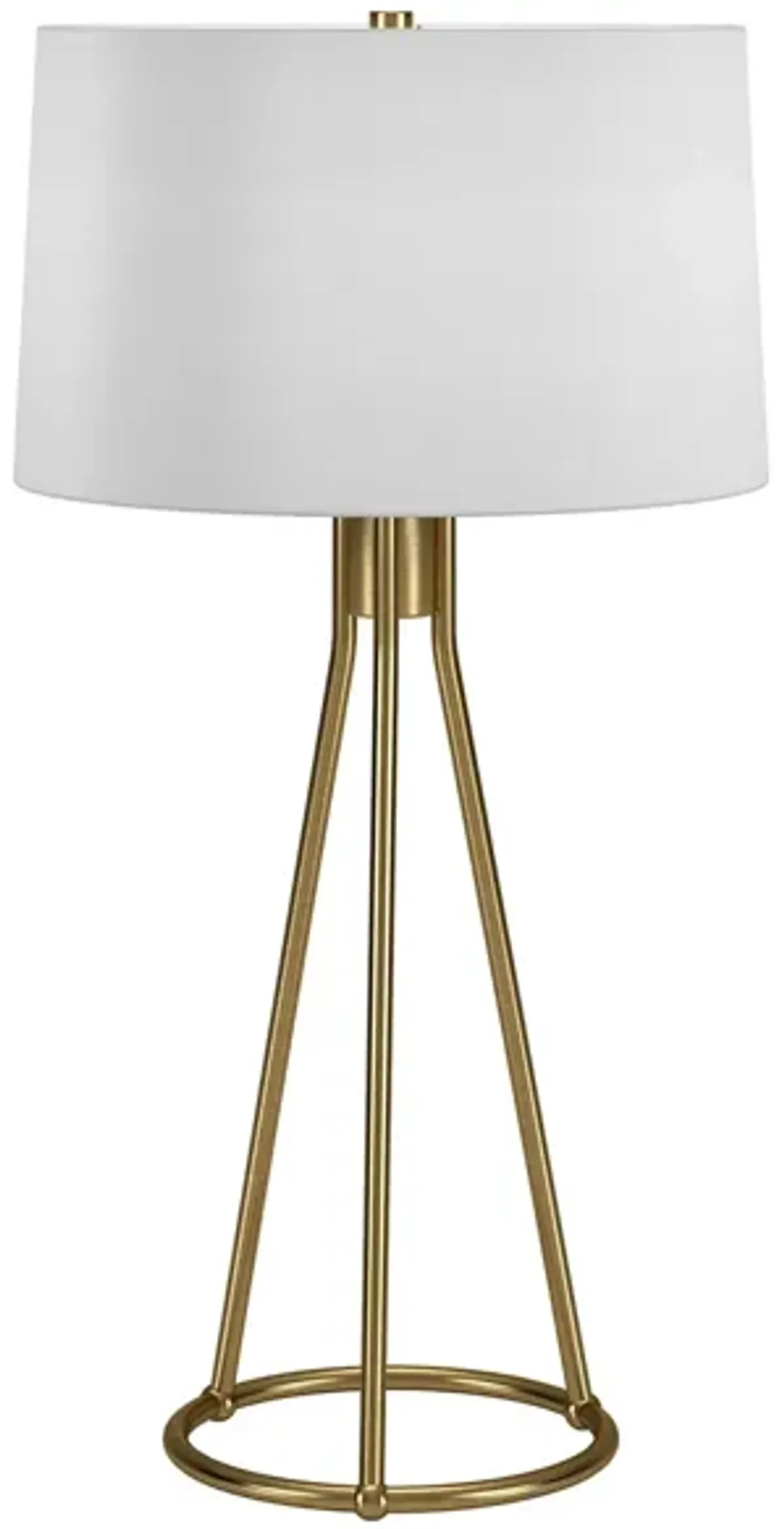 Imani Tapered Table Lamp in Brass by Hudson & Canal