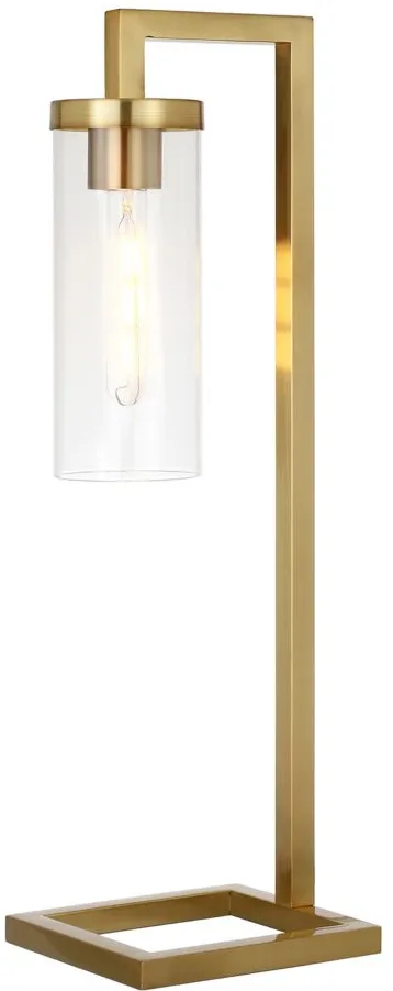 Ansa Table Lamp in Brass by Hudson & Canal