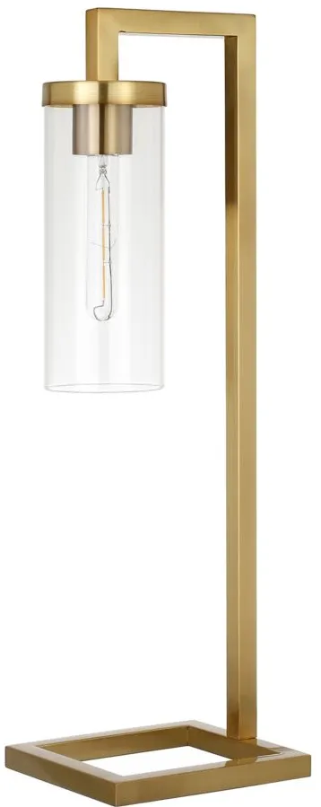 Ansa Table Lamp in Brass by Hudson & Canal