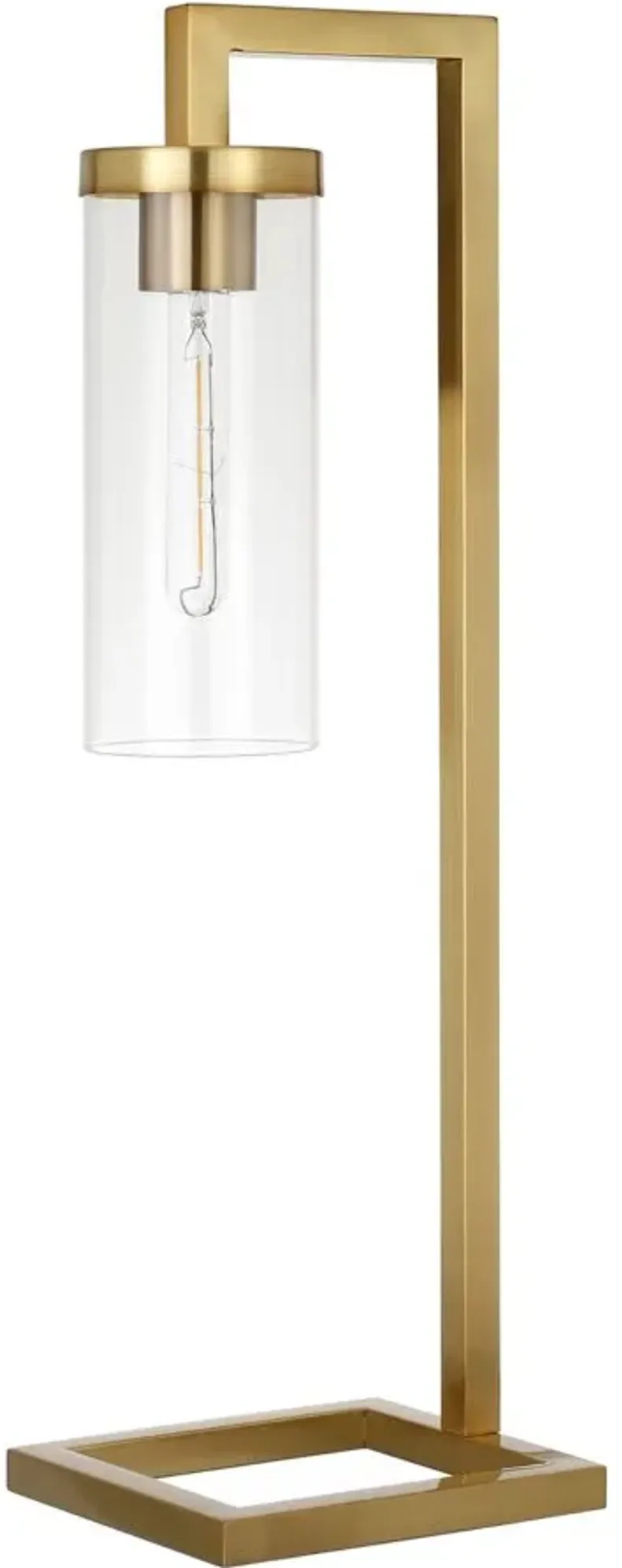 Ansa Table Lamp in Brass by Hudson & Canal