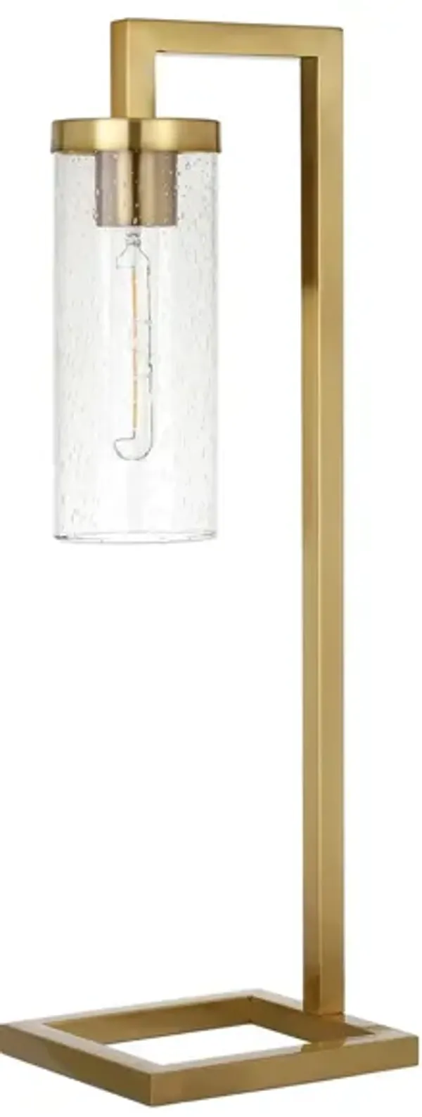 Ansa Seeded Glass Table Lamp