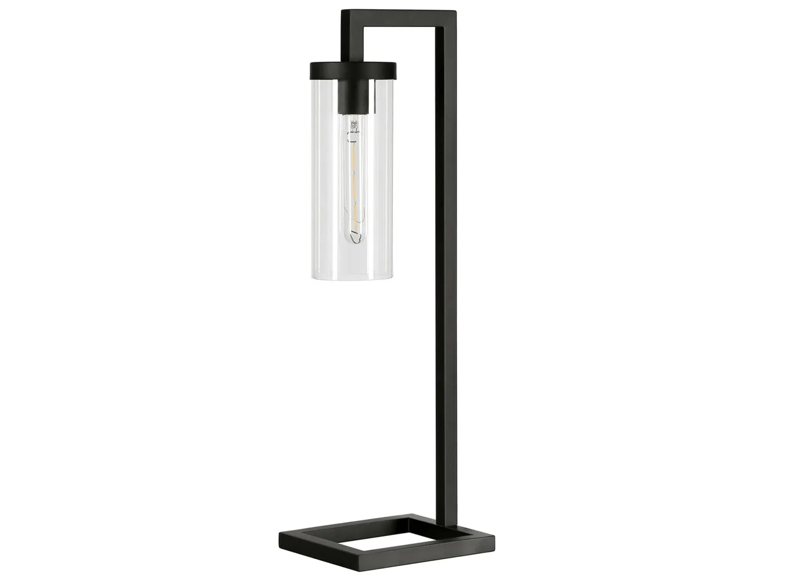 Ansa Table Lamp in Blackened Bronze by Hudson & Canal