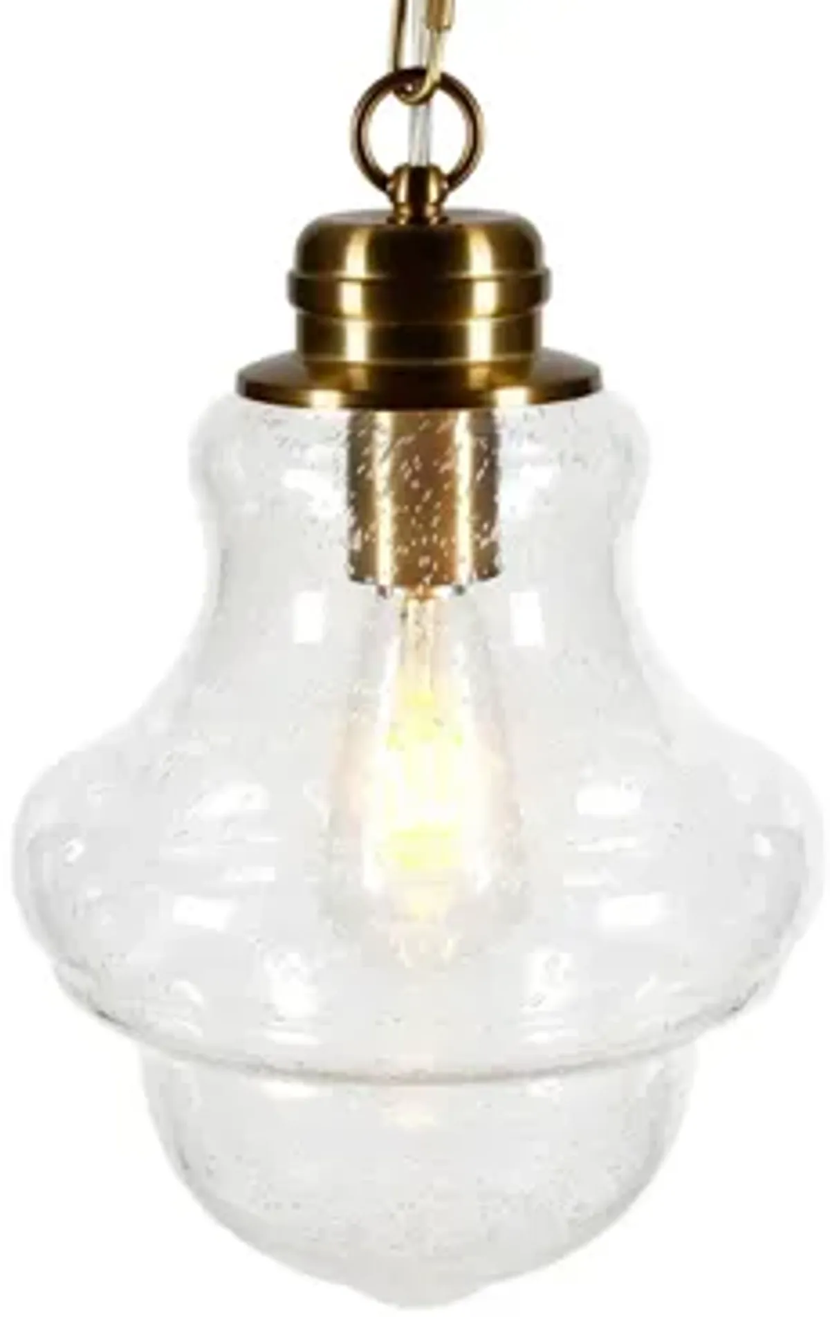 Isidora Seeded Glass Pendant