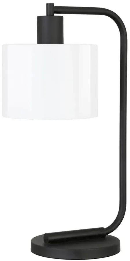 Bjoern Table Lamp in Blackened Bronze by Hudson & Canal