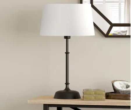 Spyro Table Lamp in Blackened Bronze by Hudson & Canal
