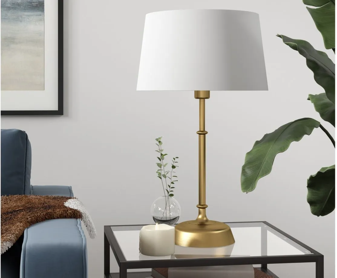 Spyro Table Lamp in Brass by Hudson & Canal