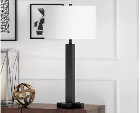 Gianis Table Lamp in Blackened Bronze by Hudson & Canal