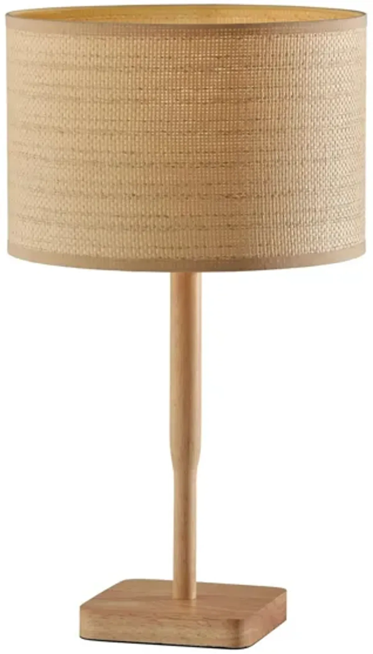 Ellis Table Lamp in Natural by Adesso Inc