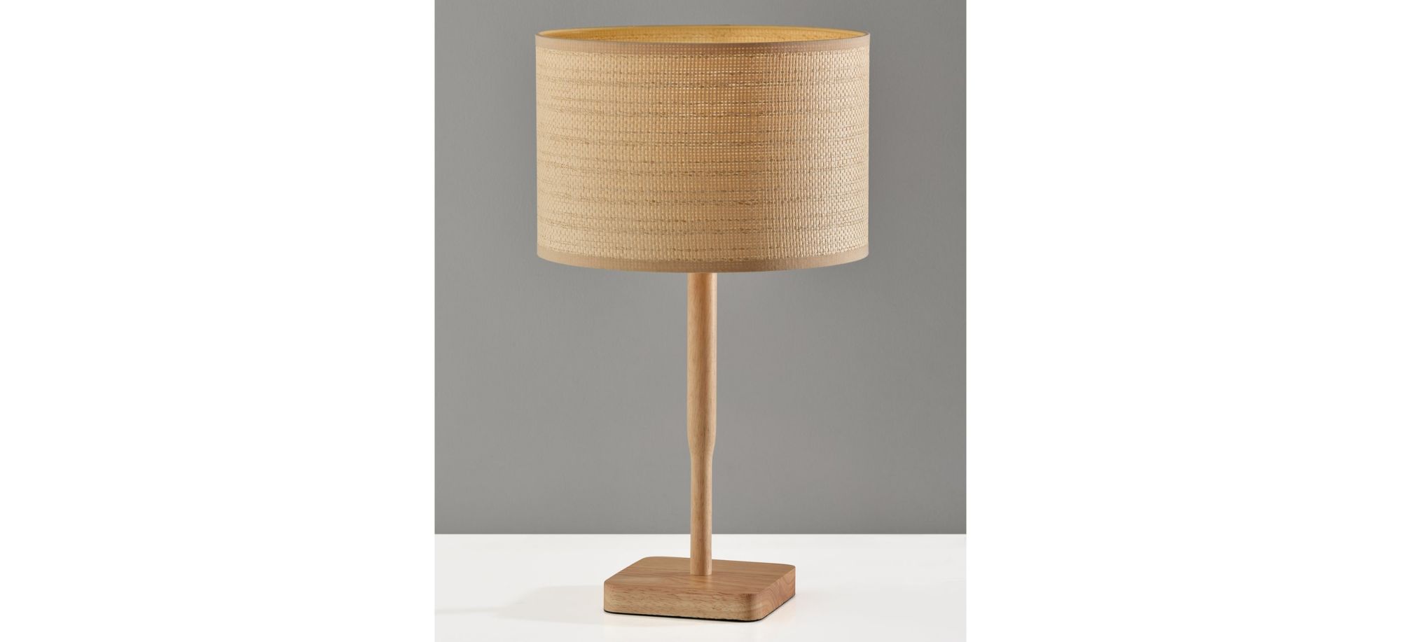 Ellis Table Lamp in Natural by Adesso Inc