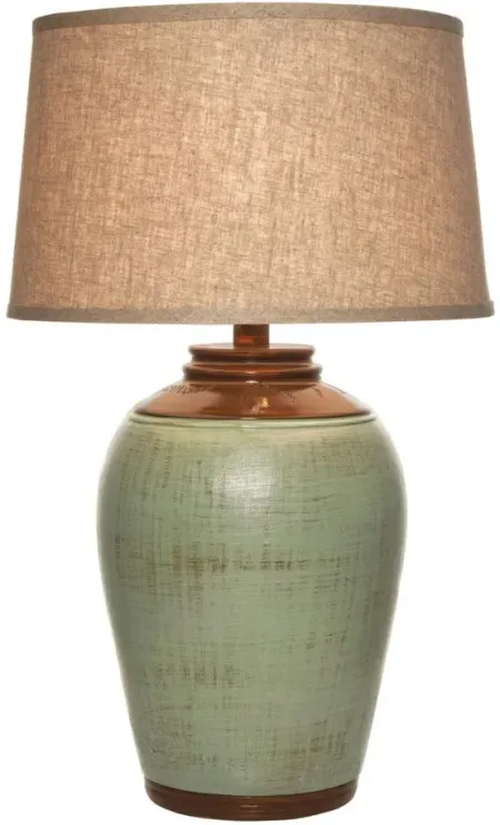 Celena Table Lamp in Celadon Green by Anthony California