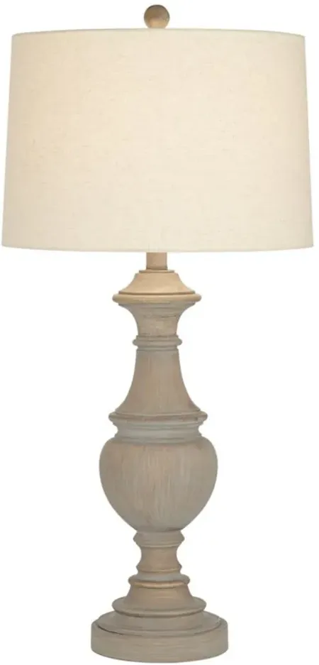 Walden Table Lamp in Grey wash by Pacific Coast