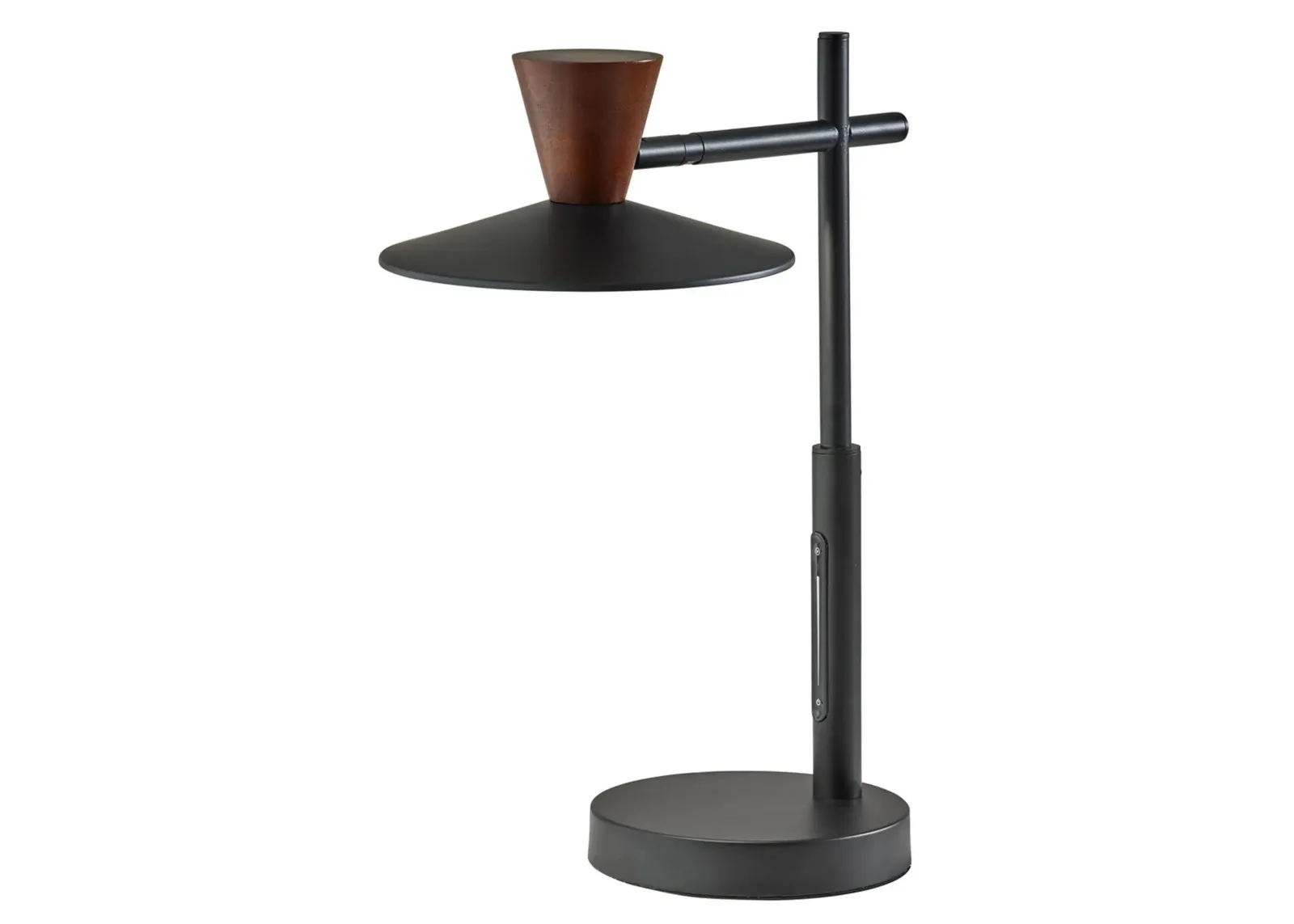 Elmore Desk Lamp in Black by Adesso Inc