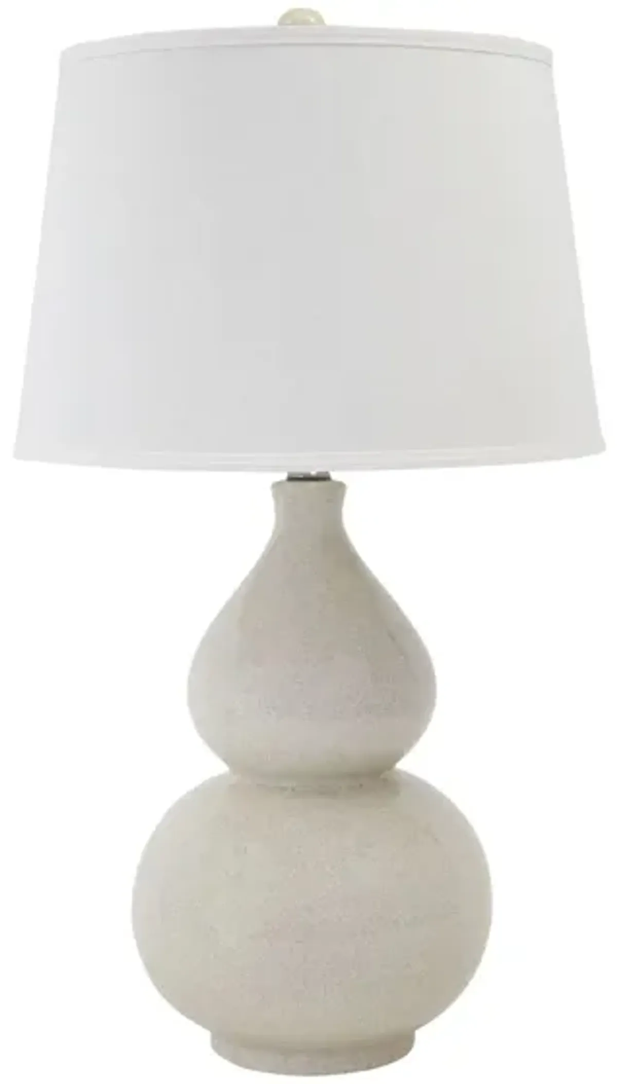 Saffi Ceramic Table Lamp in Cream by Ashley Express