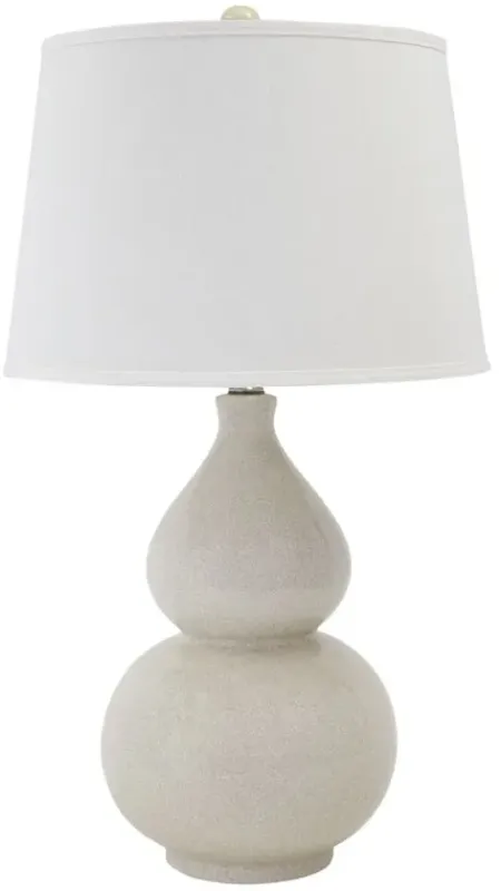 Saffi Ceramic Table Lamp in Cream by Ashley Express