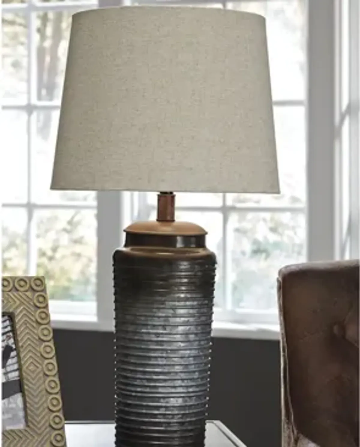 Norbert Metal Table Lamp Set