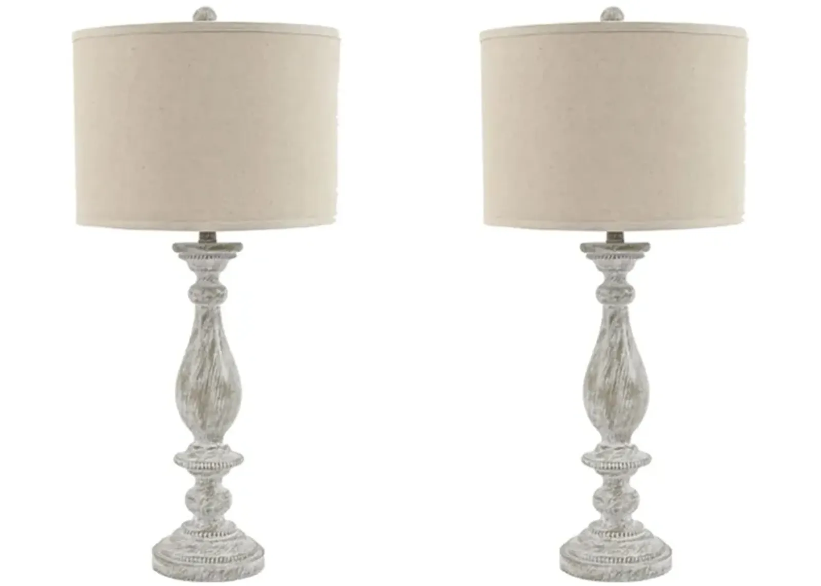 Bernadate Poly Table Lamp Set