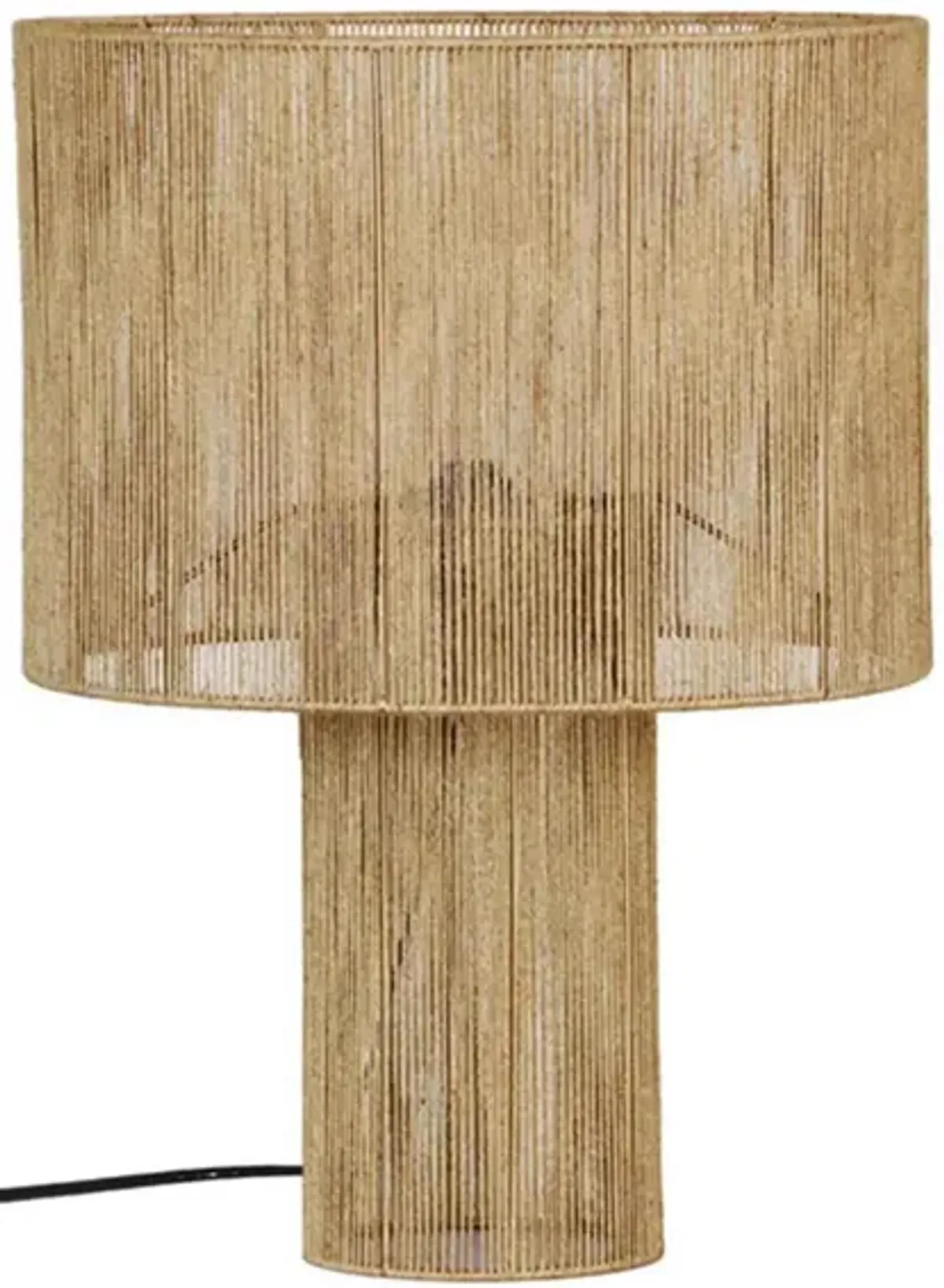 Hope Large Table Lamp in Natural by Tov Furniture