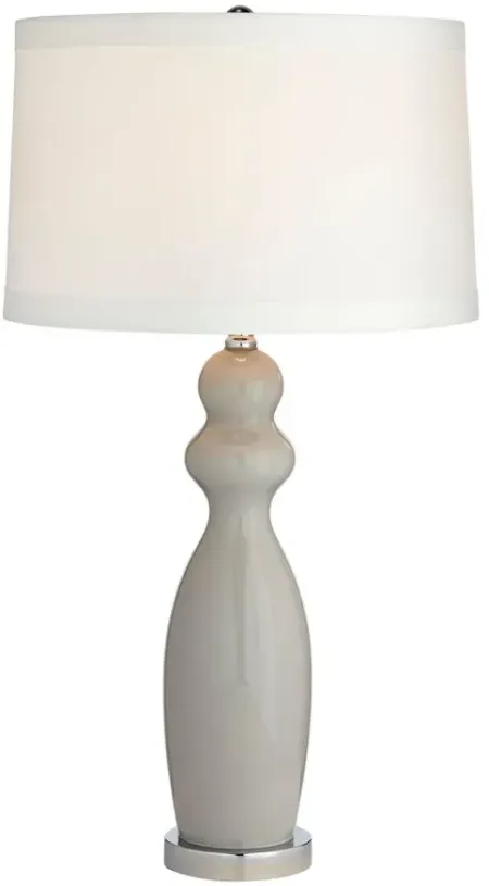 Wilkes Table Lamp in Grey by Pacific Coast Lighting