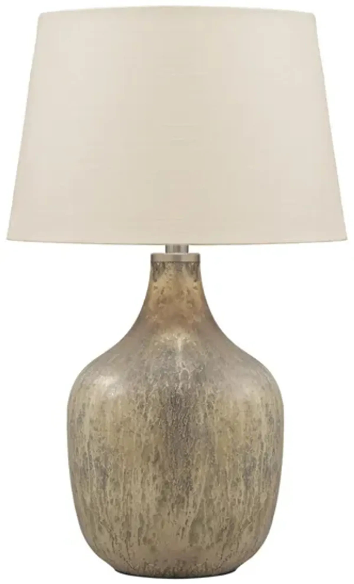 Mari Table Lamp in Gray/Gold Finish by Ashley Express