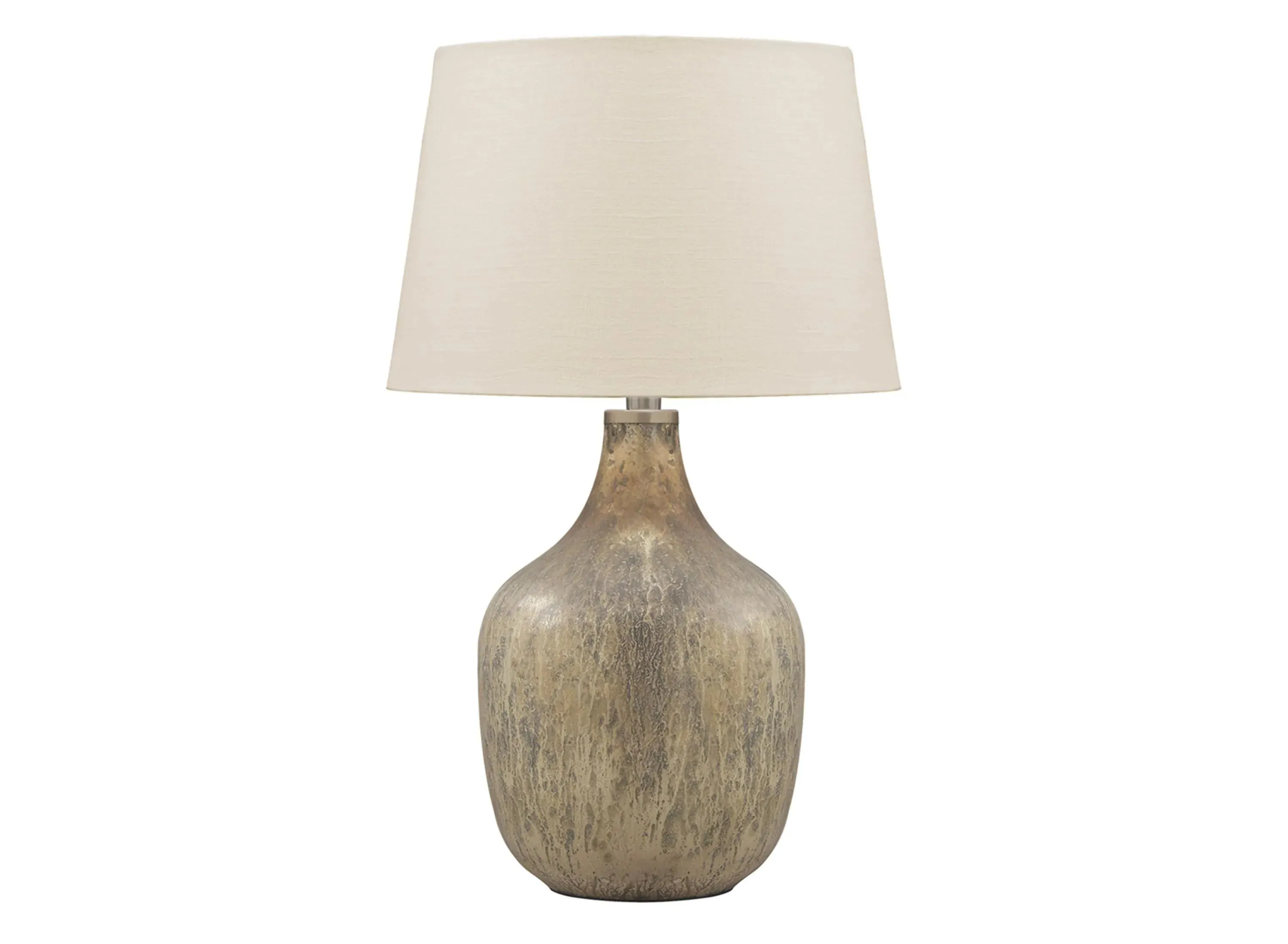 Mari Table Lamp in Gray/Gold Finish by Ashley Express