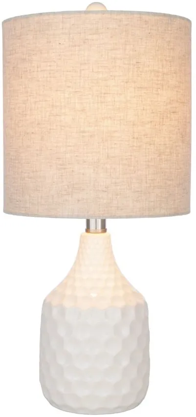 Blakely Table Lamp in White, Ivory by Surya