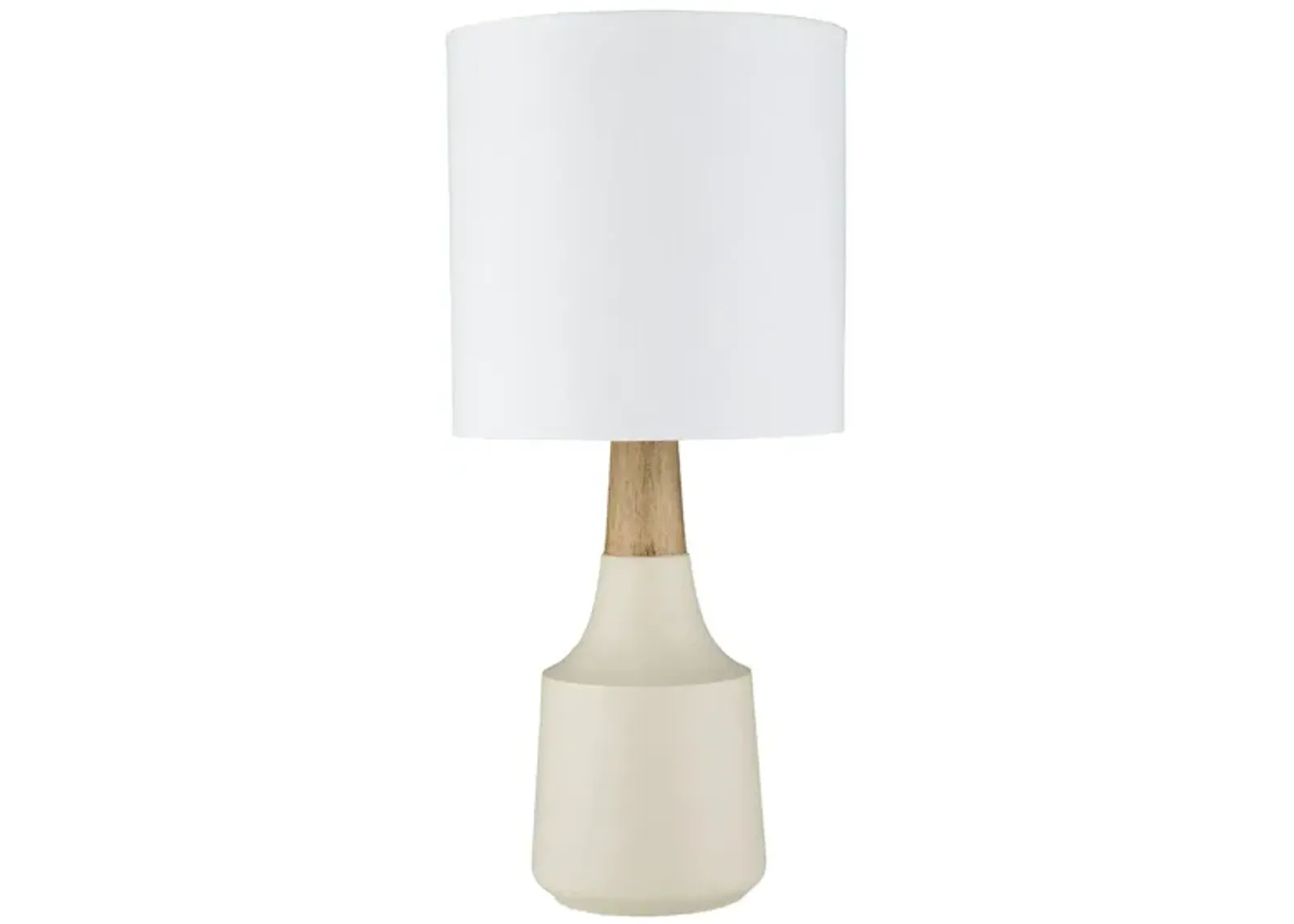 Kent Table Lamp in Ivory, White by Surya