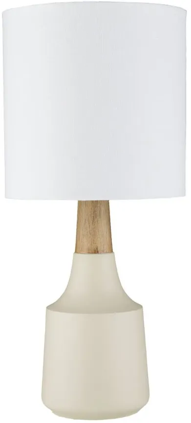 Kent Table Lamp in Ivory, White by Surya
