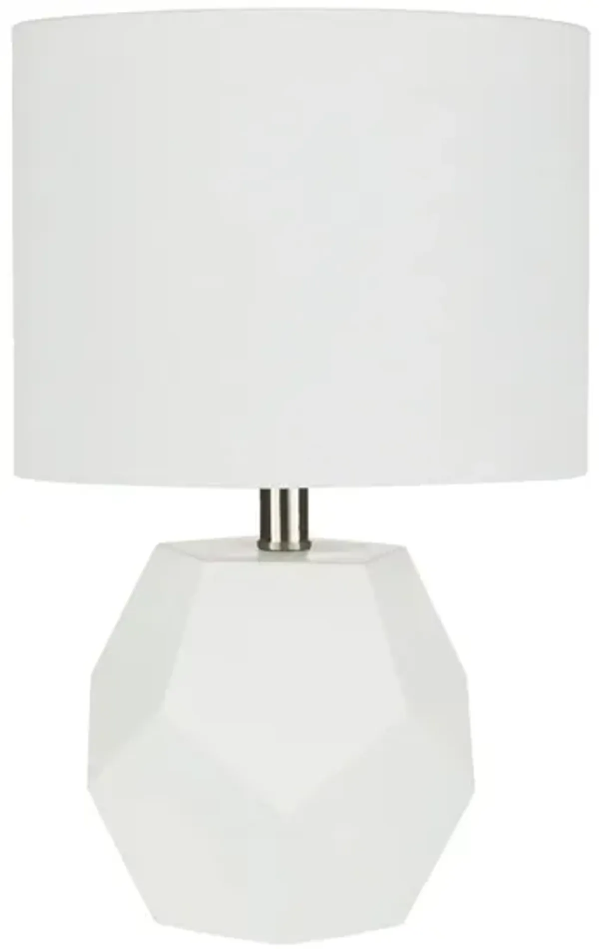 Kelsey Table Lamp in White by Surya