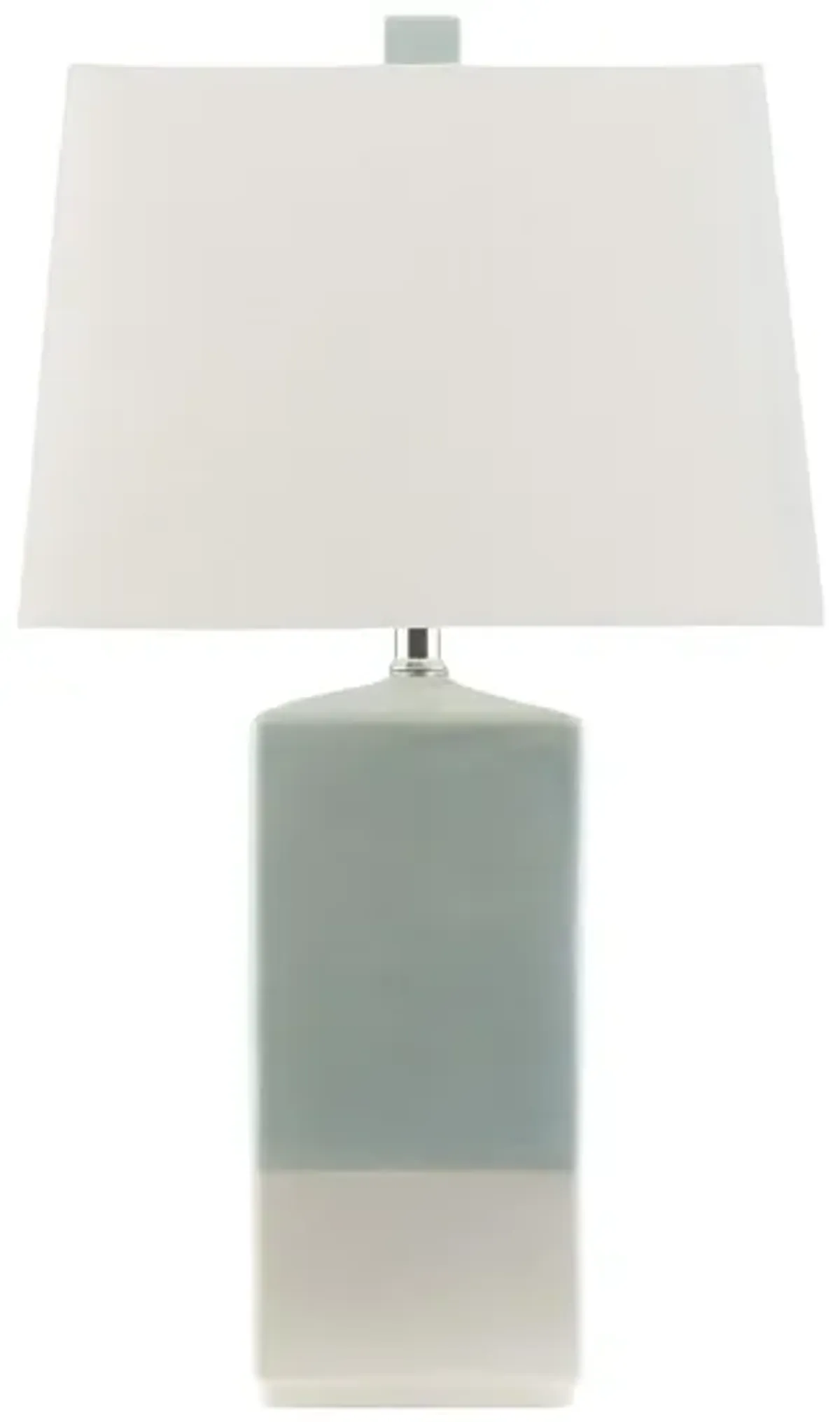 Malloy Table Lamp in Aqua, Ivory, Cream by Surya