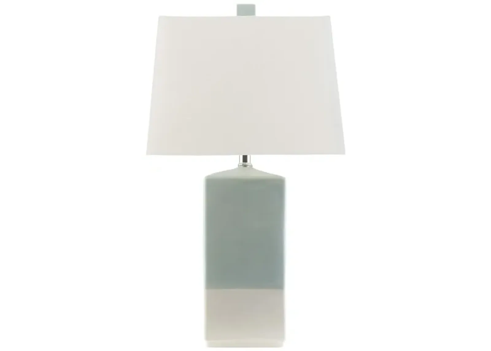 Malloy Table Lamp in Aqua, Ivory, Cream by Surya