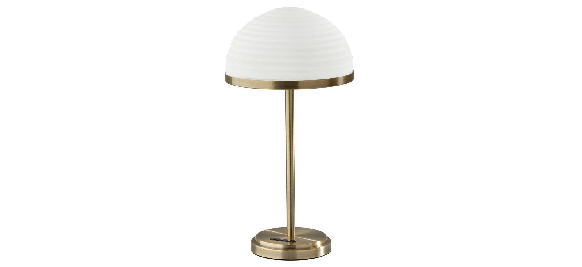 Juliana LED Table Lamp w. Smart Switch in Antique Brass by Adesso Inc