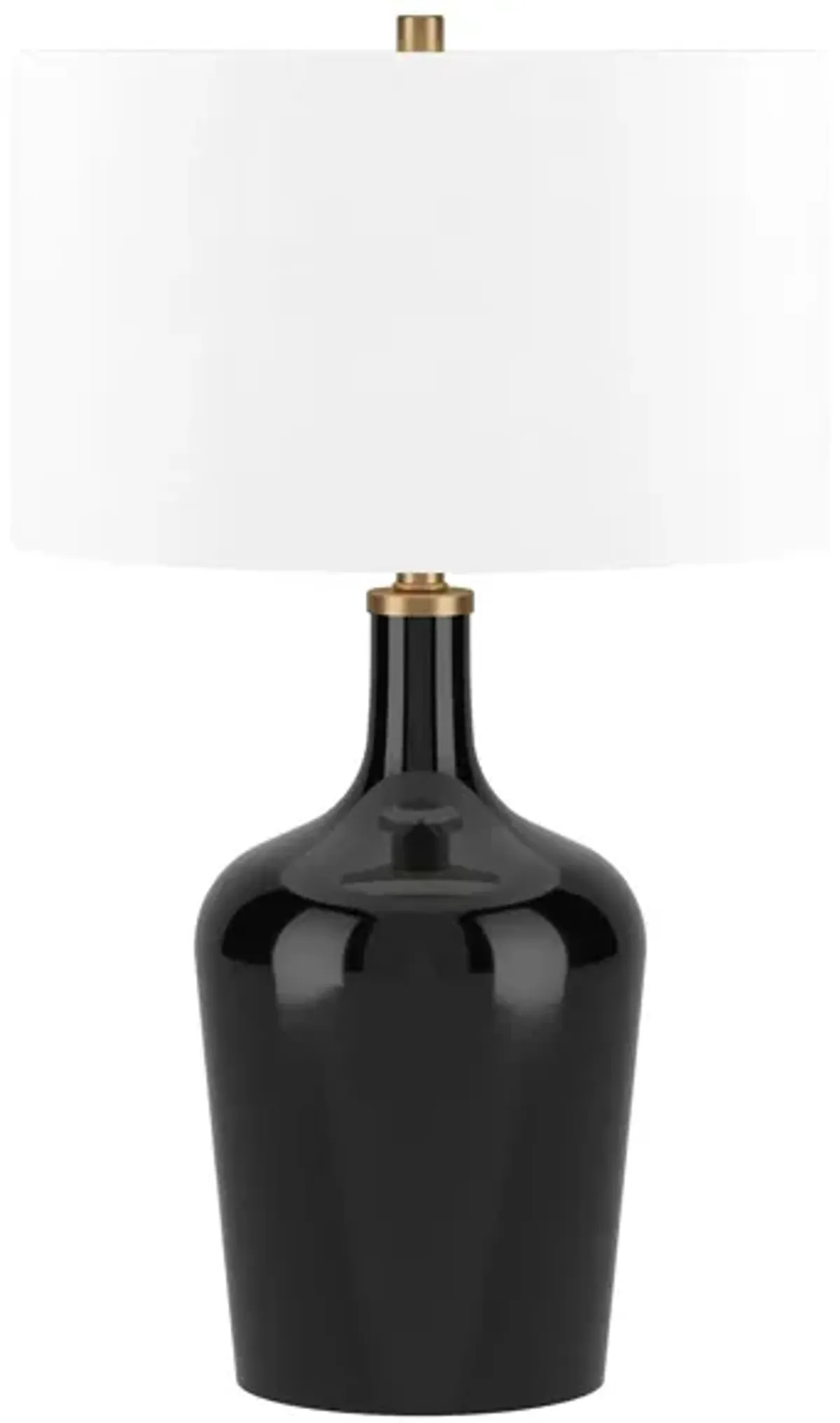 Sebago Table Lamp in Black by Hudson & Canal