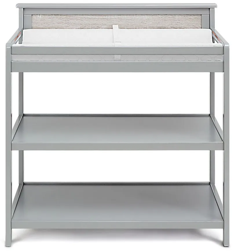 Connelly Changing Table in Gray/Rockport Gray by Heritage Baby