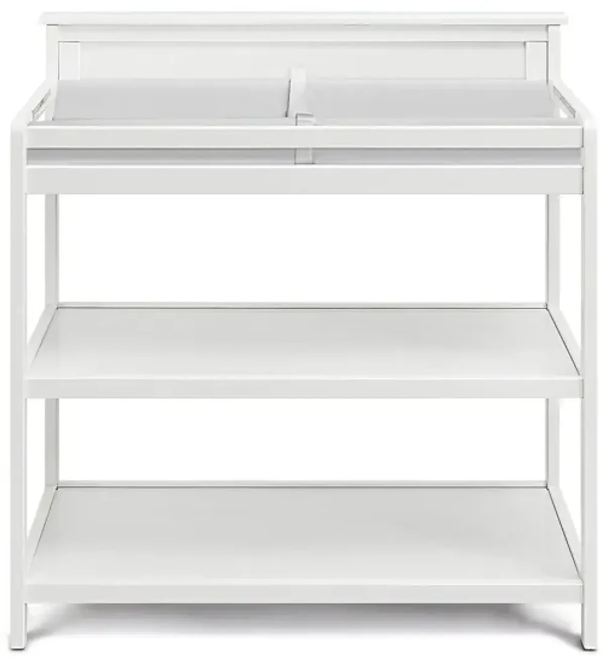 Connelly Changing Table in White/Rockport Gray by Heritage Baby