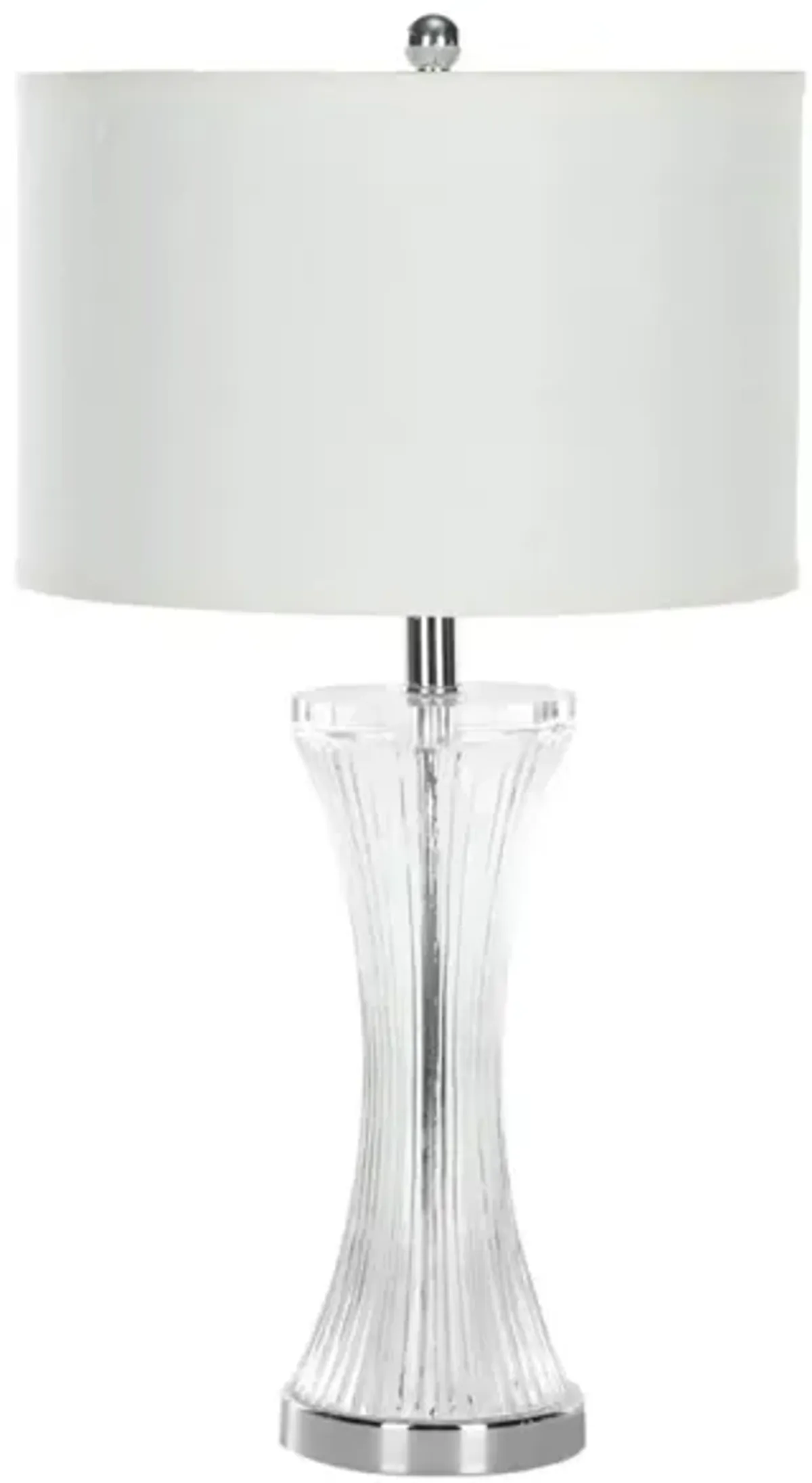 Maya Glass Table Lamp in Clear by Safavieh