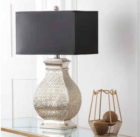Susan Silver Table Lamp in Silver by Safavieh