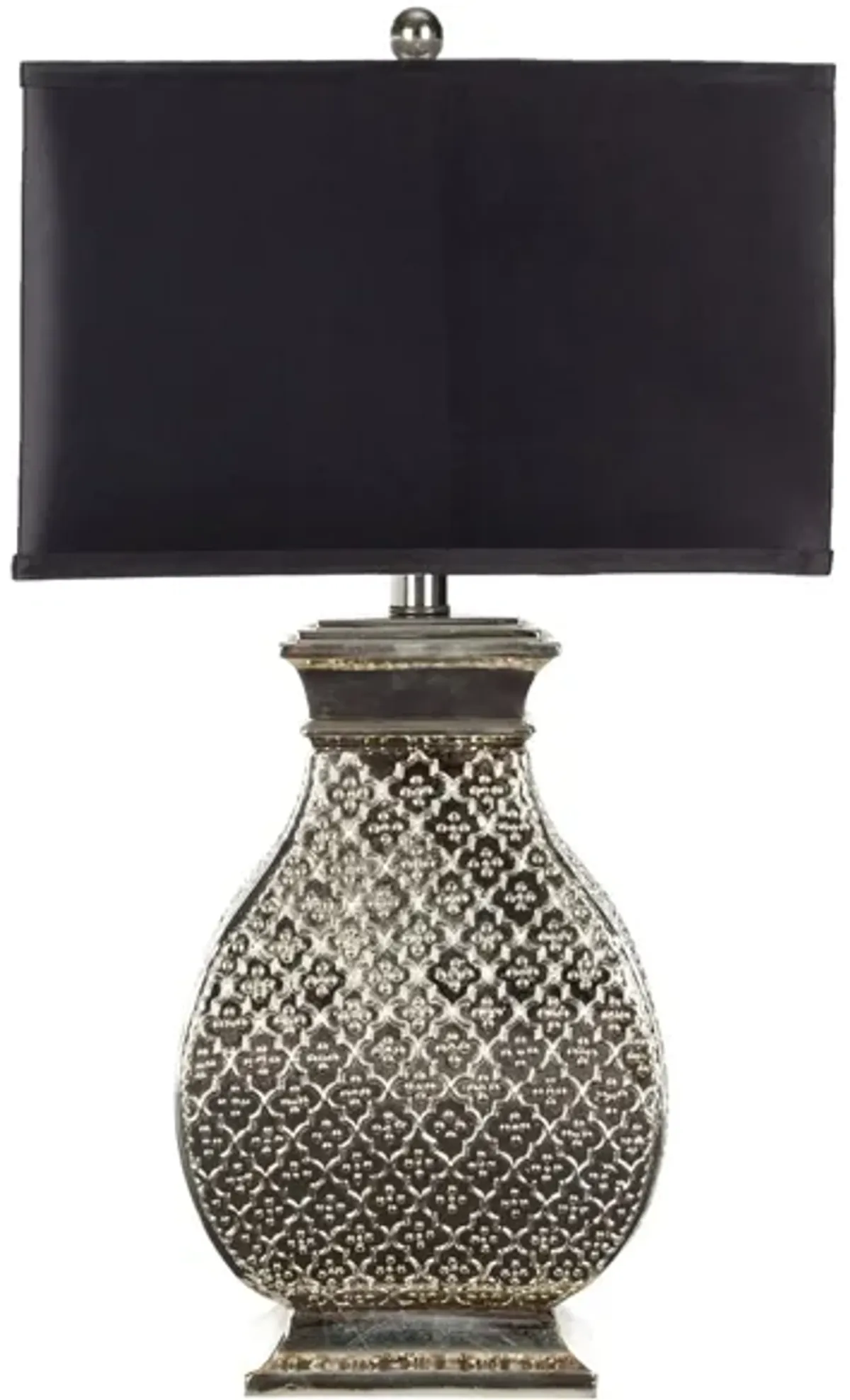 Susan Silver Table Lamp in Silver by Safavieh