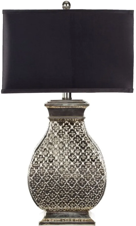 Susan Silver Table Lamp in Silver by Safavieh