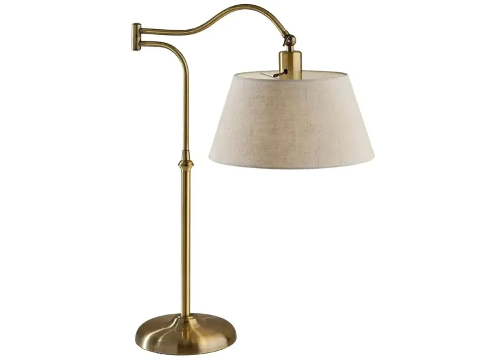 Rodeo Table Lamp in Antique Brass by Adesso Inc