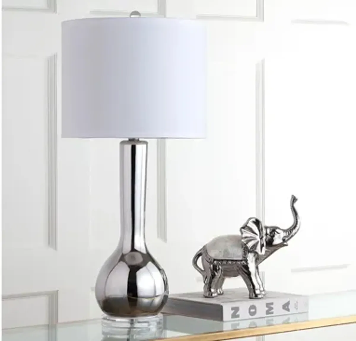 Odette Long Neck Ceramic Table Lamp