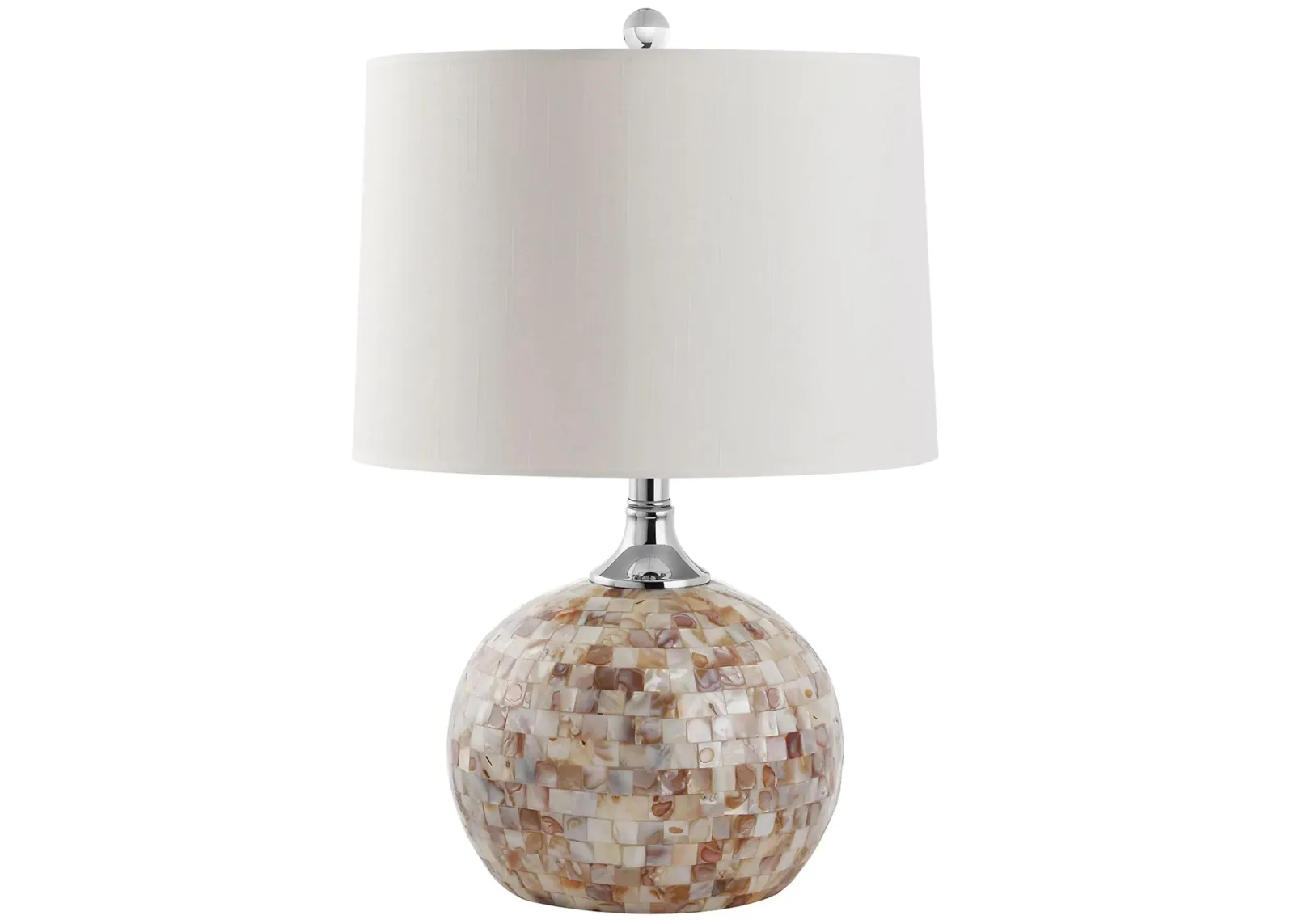 Grace Shell Table Lamp in Off-White by Safavieh