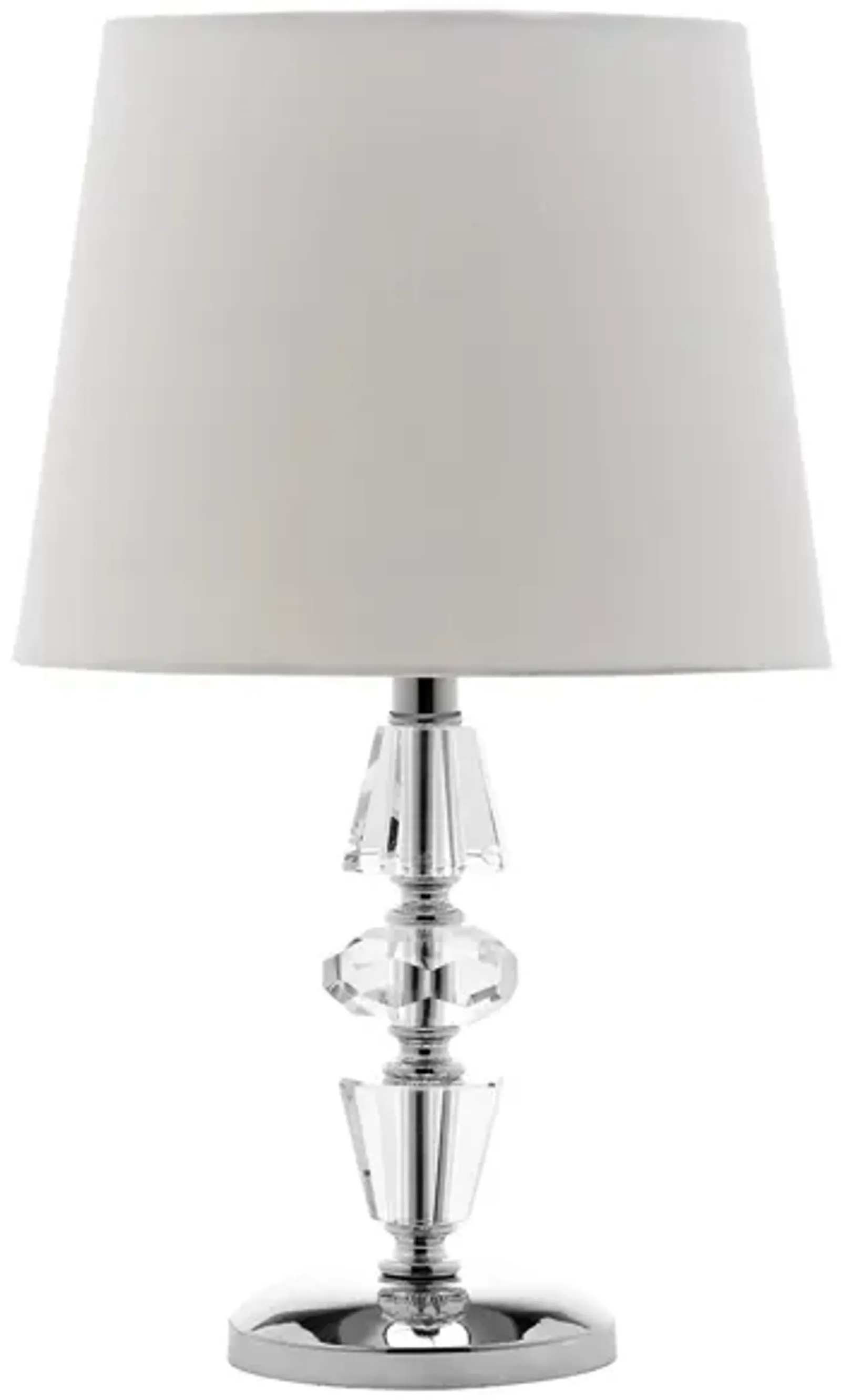 Darla Tiered Crystal Lamp