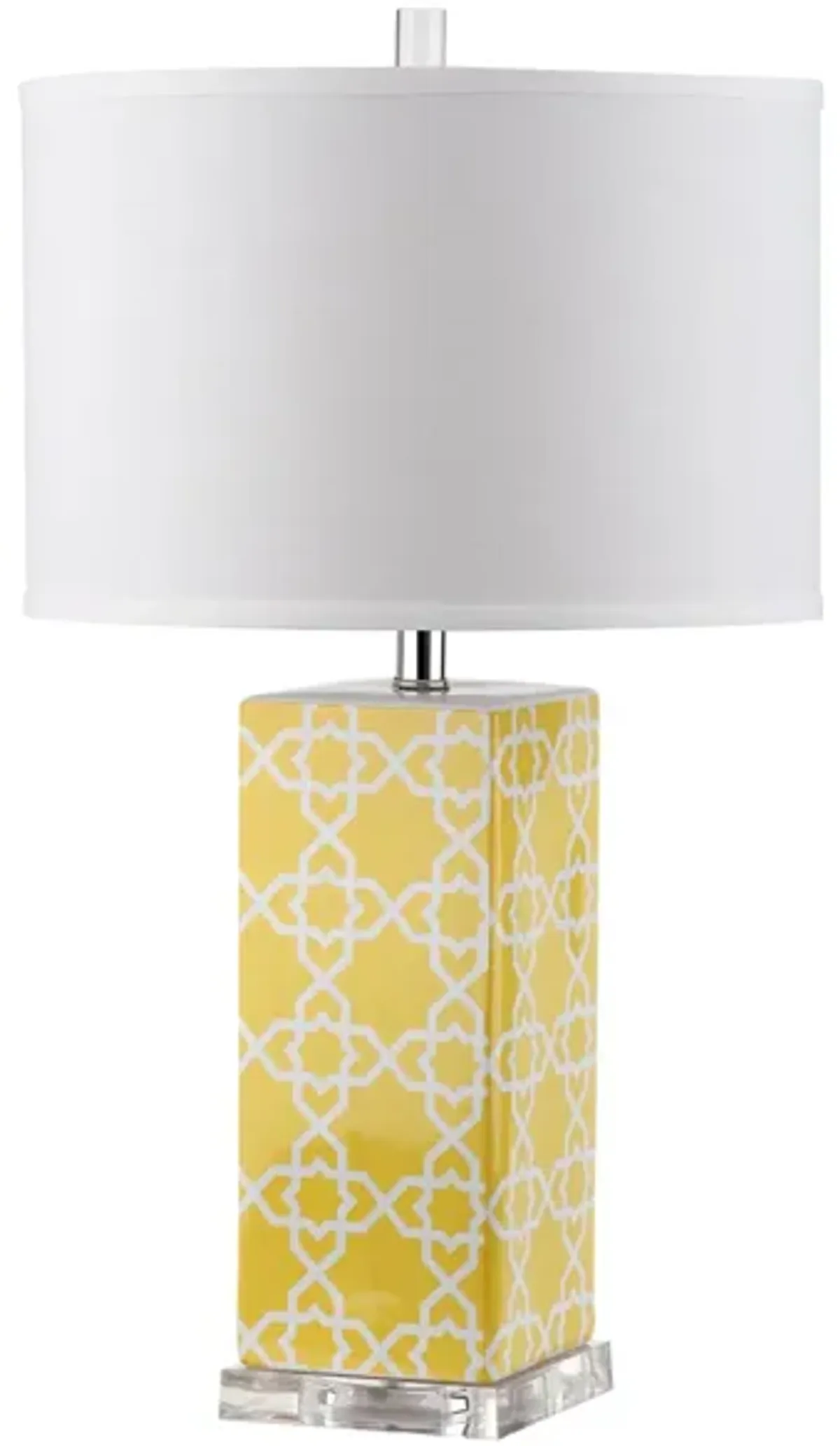 Wayne Table Lamp in Yellow by Safavieh