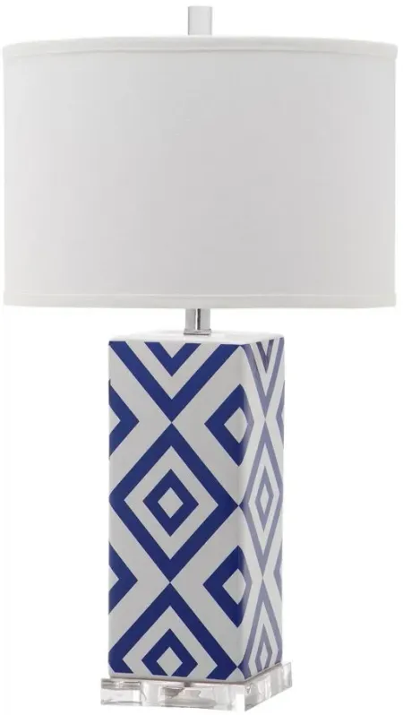 Annie Table Lamp in Navy by Safavieh